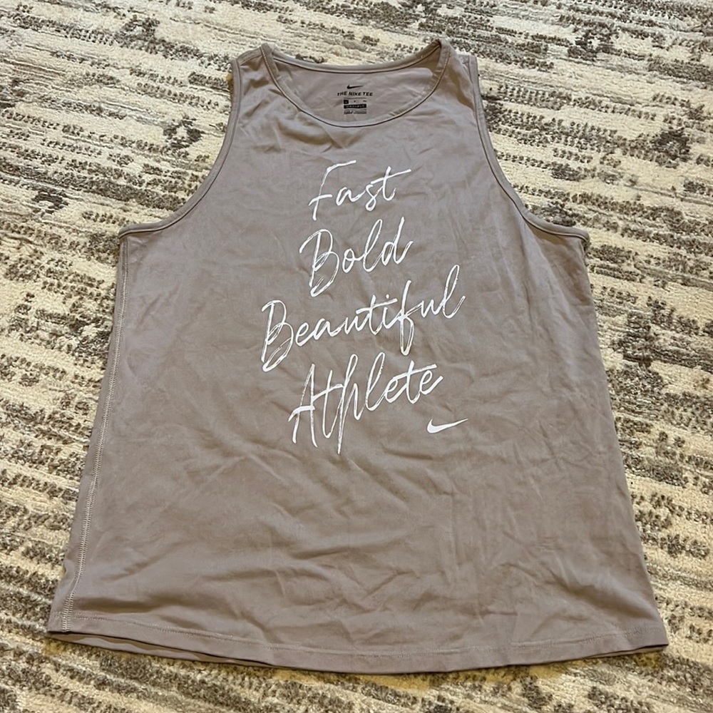 Nike Nike Tee Tank Top Dri Fit Workout Shirt